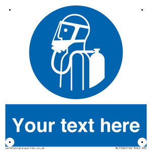 Custom use self contained breathing appliance